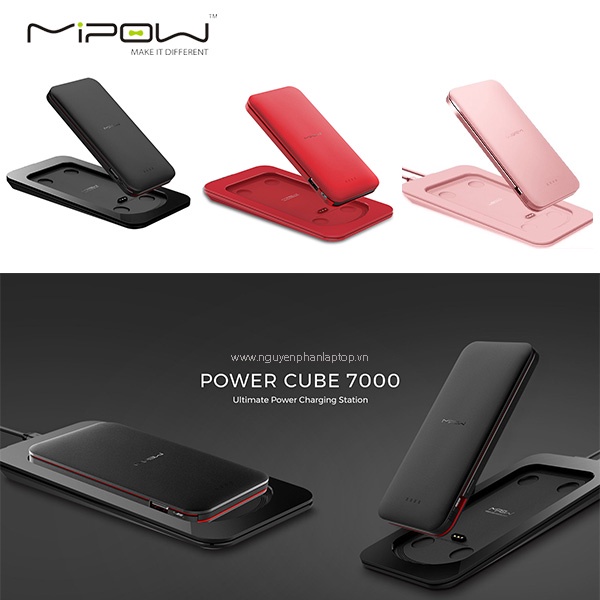 [Hàng Chính Hãng] Pin Sạc Dự Phòng Mipow Power Cube 7000