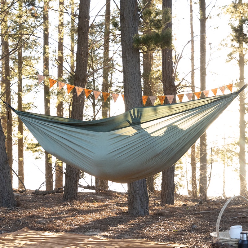 Võng Dã Ngoại Naturehike NH21DC011, Võng Đôi Cắm Trại Hai Người, Tải 200KG, Chống Lật, Nhanh Khô, Siêu Nhẹ - ĐI OUTDOOR