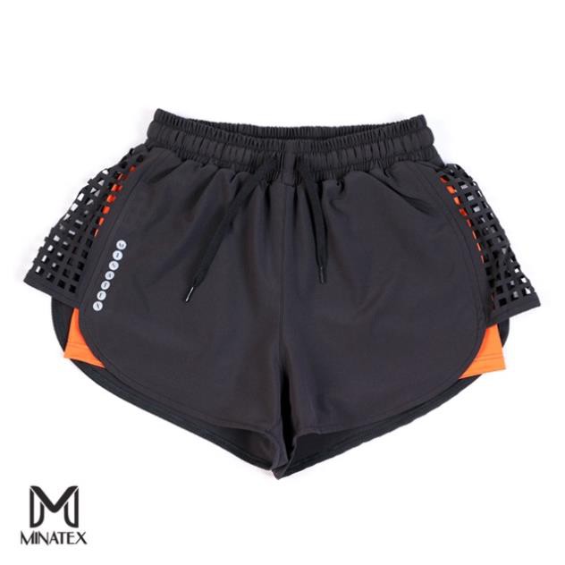 ! [Ảnh thật] Quần đùi nữ 2 lớp ĐI BIỂN, ĐI BƠI, THỂ DỤC, THỂ THAO cho nữ đủ màu ! . ` " ! ` .