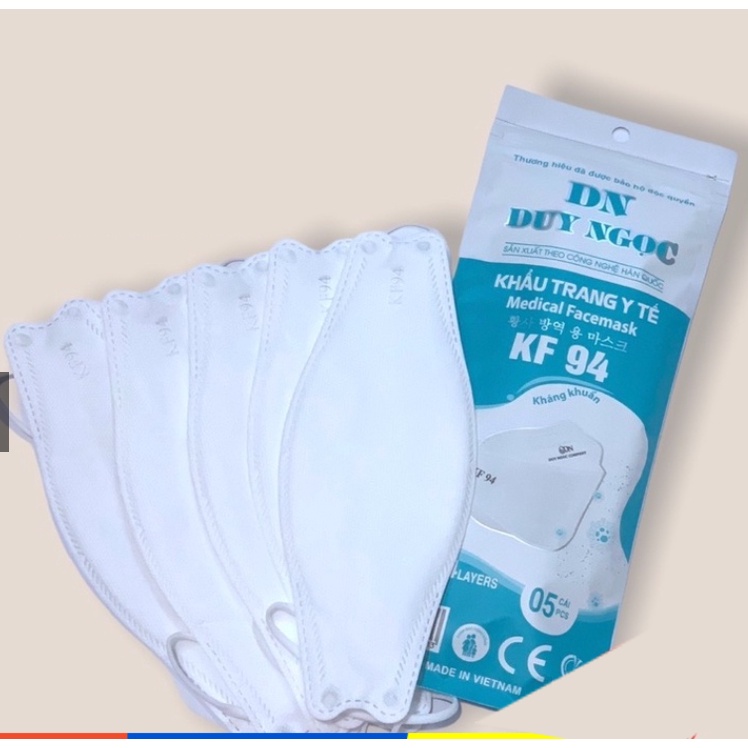 Khẩu trang y tế KF94 Melange ( Túi 5 cái ) | BigBuy360 - bigbuy360.vn