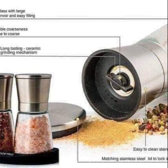 Dung cu say tiêu nắp inox