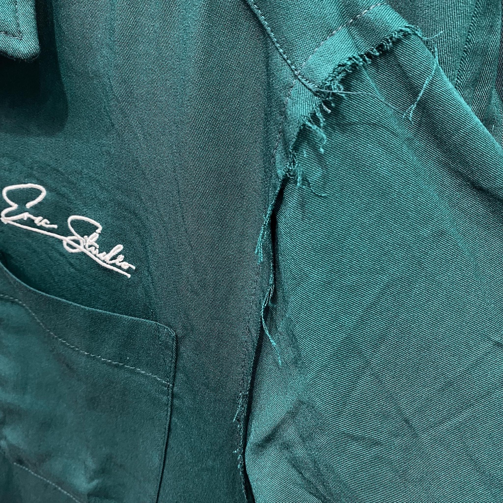 Áo SƠ MI THÊU NGỰC Dáng Rộng Oversize Dành Cho Nam Và Nữ