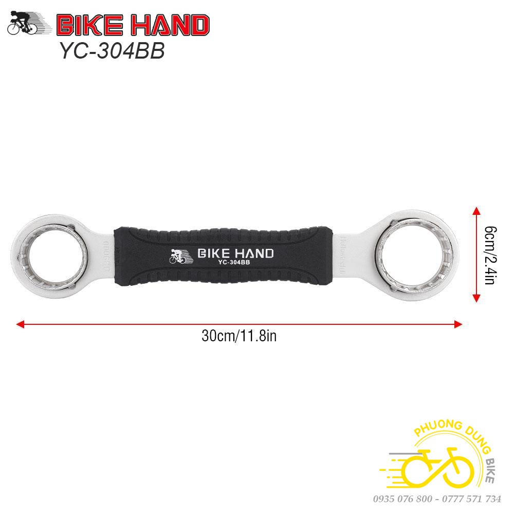 Cảo trục giữa cốt rỗng xe đạp BIKE HAND YC-304BB 4in1