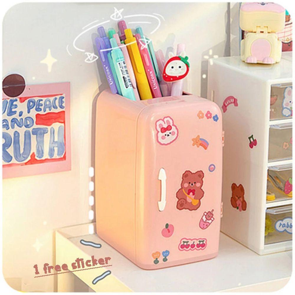 Giá Đỡ Bút Để Bàn / Tủ Lạnh Thiết Kế Độc Đáo Tiện Dụng