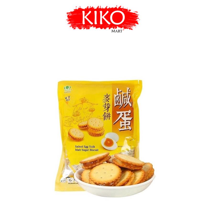 Bánh quy trứng muối dẻo Đài Loan gói 180gr