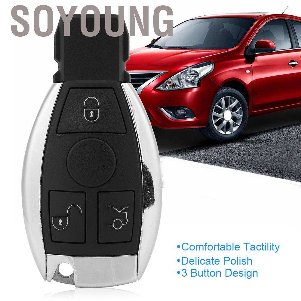 Chìa Khóa Điều Khiển Từ Xa 3 Nút 433.92mhz Pcf9234 Cho Mercedes Benz Bga