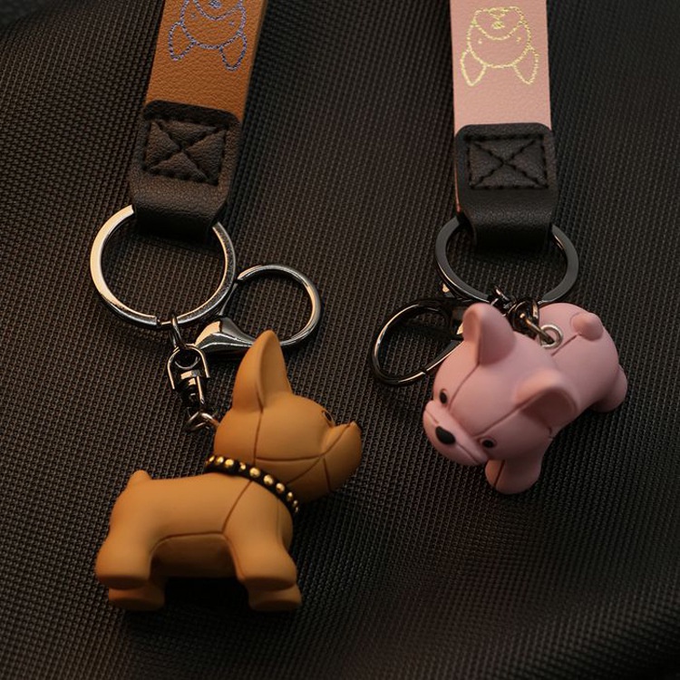 Móc Khóa Hình Chó Bull Shiba Inu 001 Sáng Tạo Dễ Thương