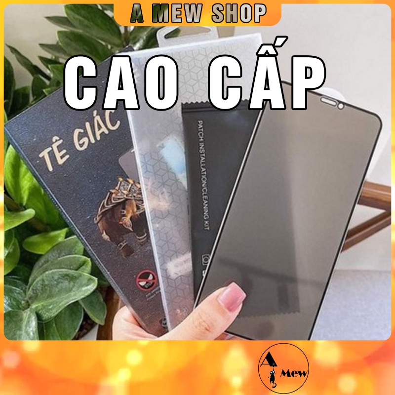 Kính Cường Lực Iphone Full Màn chống nhìn trộm Tê Giác 5/5s/6/6plus/6s/6splus/7/7plus/8/8plus/x/xr/xs/11/12/pro/max/plus