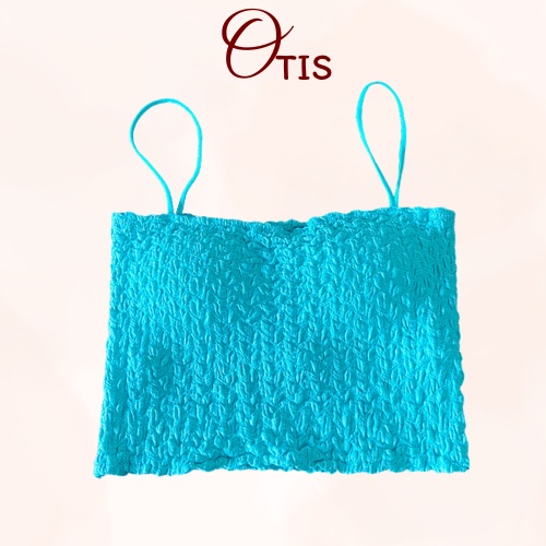 Áo Croptop Cotton Xốp Hai Dây Đệm Mút Nâng Ngực Sexy OTIS 702