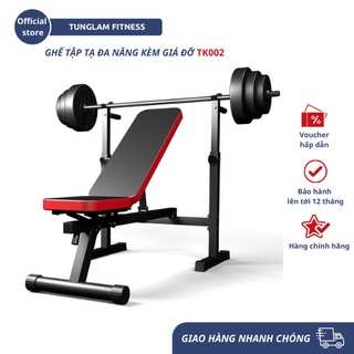 Ghế tập tạ kết hợp giá đỡ tạ TK-002 - Tunglamfitness