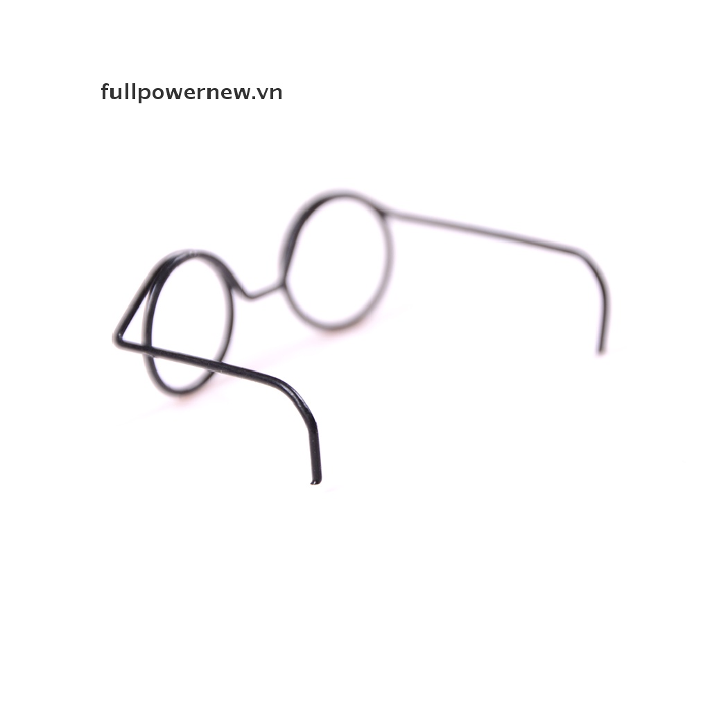 Set 2 Mắt Kính Gọng Tròn Cho Búp Bê BJD 1 / 6 30cm