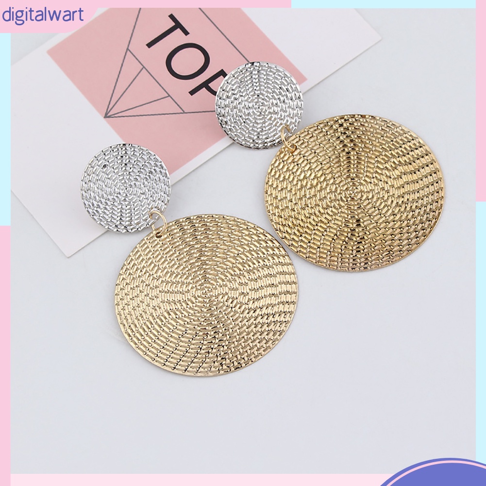 Hoa Tai Dáng Tròn Thời Trang Phong Cách Cho Nữ