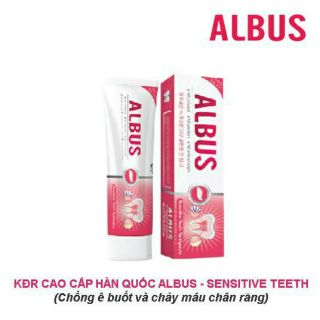 kem đánh răng cao cấp hàn quốc ALBUS ( chống ê buốt và chảy máu chân răng)
