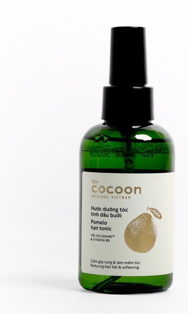 Xịt dưỡng tóc tinh dầu bưởi Pomelo Cocoon giảm gãy rụng tóc giúp tóc chắc khoẻ