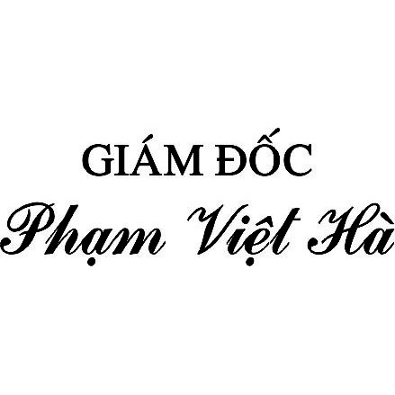 Dấu tên chức danh - Tên và sdt