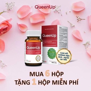 QueenUp-Tăng cường nội tiết tố nữ,Làm chậm lão hoá,giảm đau bụng kinh.