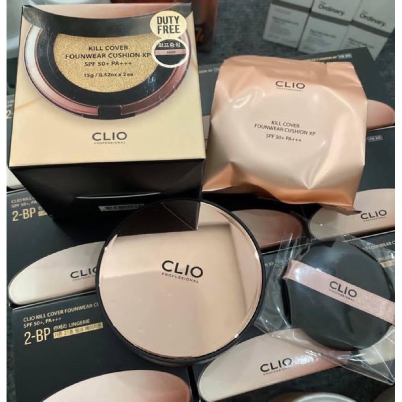 PHẤN NƯỚC CLIO CUSHION KILL COVER AMPOULE