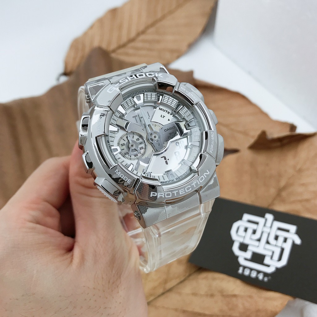 Đồng hồ nam Casio G-SHOCK GM-110 / GM-110SCM-1A chống va đập chính hãng