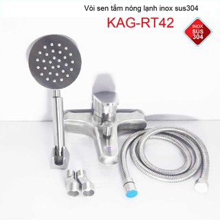 BỘ SEN TẮM NÓNG LẠNH INOX KAG-RT42