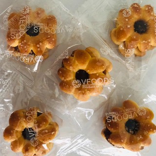 5 cái bánh quy Bông Mai nhân mứt Dứa thơm ngon
