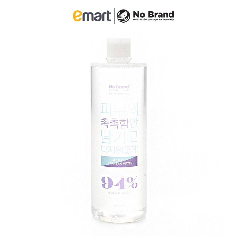 Nước Tẩy Trang Micellar No Brand 500ml - Emart VN