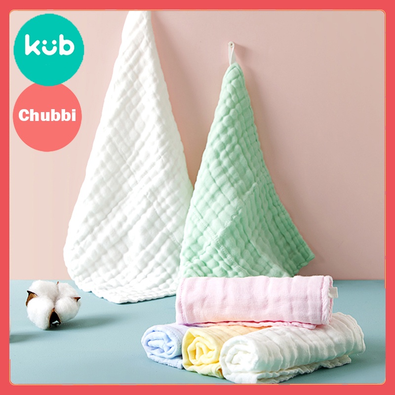 Bộ 6 Cái Khăn Sữa Cotton 6 Lớp Thấm Hút Mềm Mại Đa Chức Năng