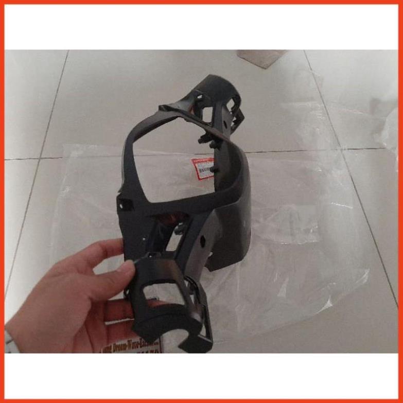 Bộ 3 ốp nhựa đầu đèn xe wave S110, RSX chính hãng HONDA đen