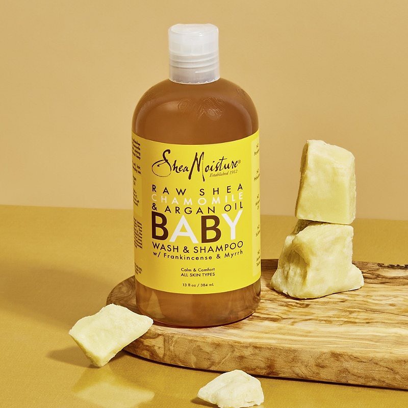 Sữa tắm Shea Moisture 384ml Mỹ mùi hương ngọt ngào giúp làm sạch và mềm mại da bé