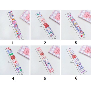 Sticker 35x6cm Cô Gái Momo (còn 4 mẫu)