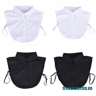 \u003c Ritn > Áo Sơ Mi Giả Cổ Bẻ Rời Được Phong Cách Cổ Điển Có Thể Tháo Rời Cho Nam / Nữ