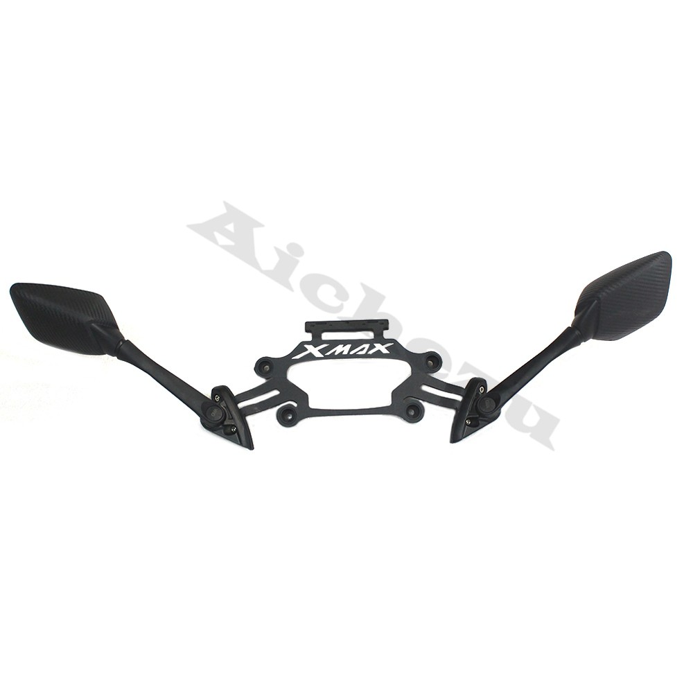 Giá Đỡ Điện Thoại/GPS Gắn Kính Chiếu Hậu Cho Xe Mô Tô Yamaha XMAX X-MAX 250 300