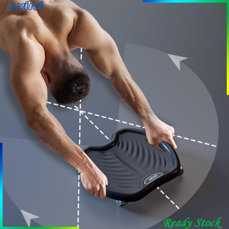 Con Lăn Tập Cơ Bụng 4 Bánh Chống Trượt Chuyên Dụng