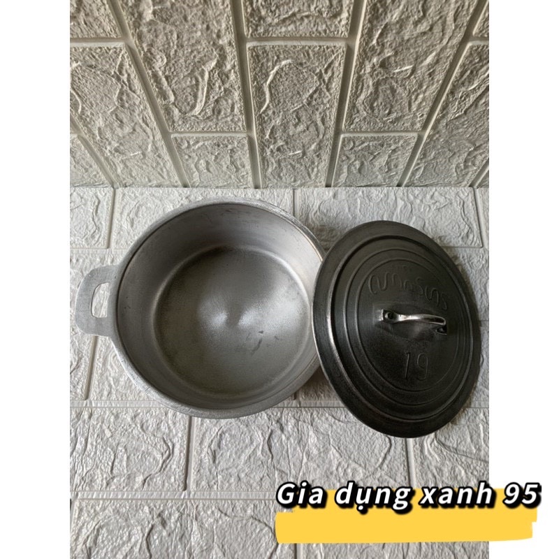 nồi gang miên đúc 19cm hàng cao cấp