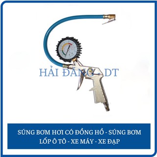 (HÀNG ĐẸP) Súng bơm hơi, Súng bơm lốp ô tô, xe máy, xe đạp