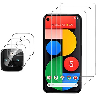 Kính cường lực trong suốt cho Google Pixel 5 (Kèm miếng lau)