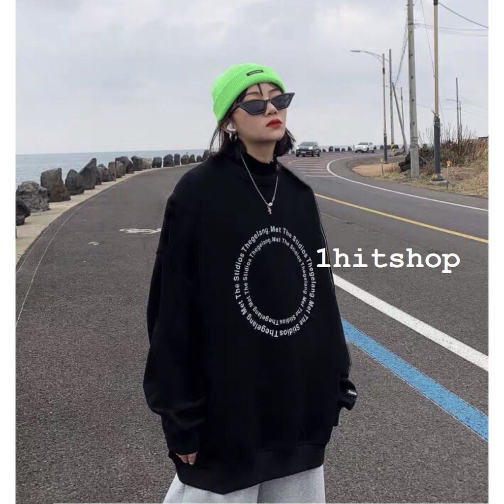 Áo Sweater STIDIOS 2 VÒNG TRÒN Ulzzang Unisex 1hitshop