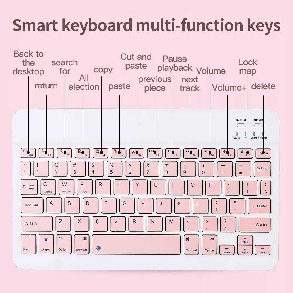 bộ chuột bàn phím bluetooth Sạc không dây Áp dụng cho máy tính bảng ipad apple máy tính huawei điện thoại di động | BigBuy360 - bigbuy360.vn