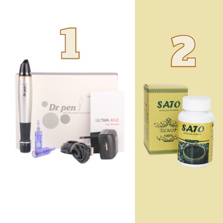 Máy dr pen cấy trắng tại nhà siêu rẻ máy phi kim cấy tảo bột cấy phấn không tích điện