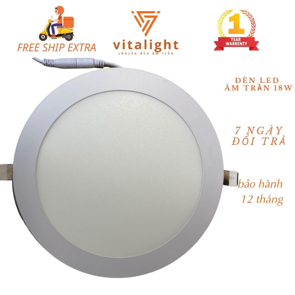 đèn led âm trần mắt trâu 18w VITALIGHT.VN