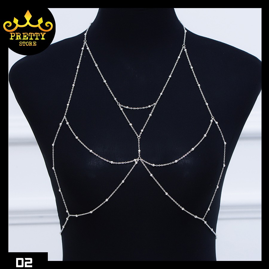 Body Chain – Trang Sức Cơ Thể. Phụ Kiện Phối Với Bikini Hoặc Trang Phục Dự Tiệc Để Làm Tăng Thêm Vẻ Kiêu Sa Của Bạn. | BigBuy360 - bigbuy360.vn