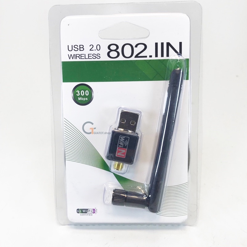 USB thu wifi 802.11N có ăng ten