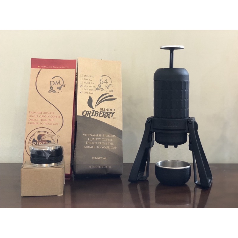 STARESSO PRO  bản 2021 CHÍNH HÃNG tặng kèm cà phê và tamper nén cafe