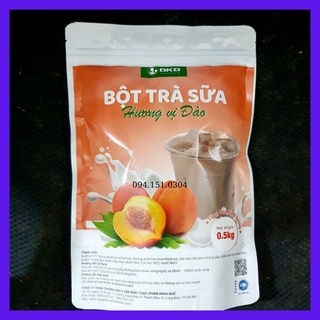 Bột trà sữa pha sẵn bkb vị đào/ trà sữa đào gói 500g