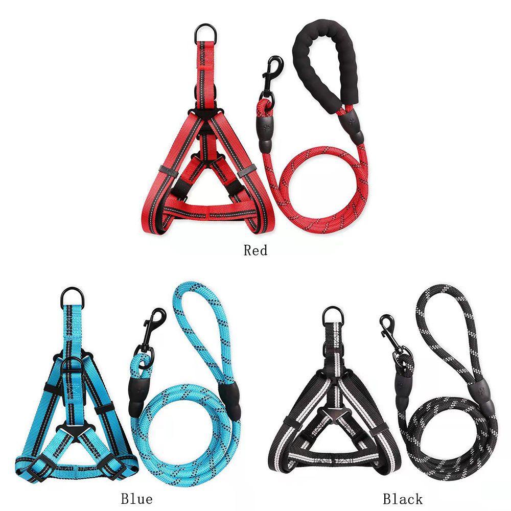 YOLA Dây Dắt Thú Cưng Đi Dạo Bằng Sợi Nylon Dài 1.5M Phản Quang Thoải Mái Tiện Dụng