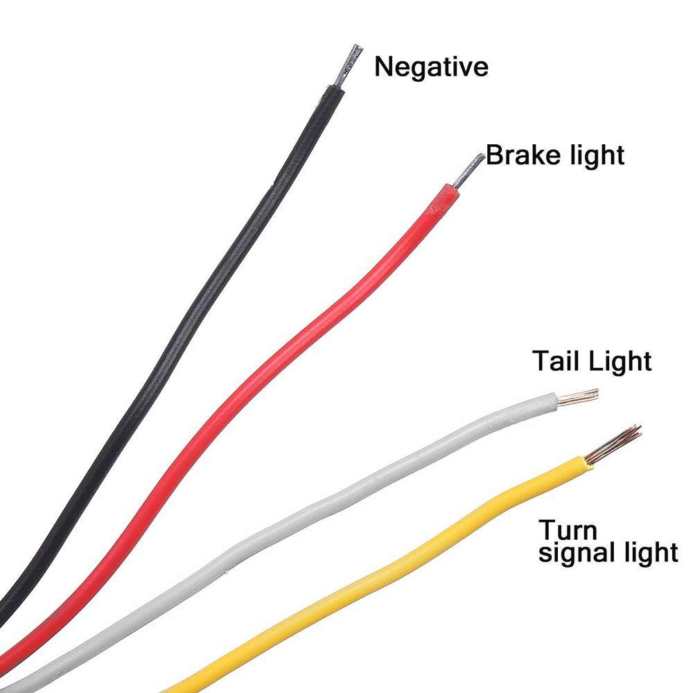 Bộ 2 Đèn Led 20 Bóng Cảnh Báo Ban Đêm Gắn Đuôi Xe Tải