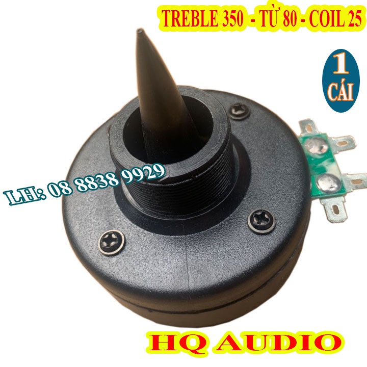 CỦ TREBLE KÈN 350 KOLODA TITAN TỪ 80 COIL 25 CAO CẤP - GIÁ 1 CHIẾC