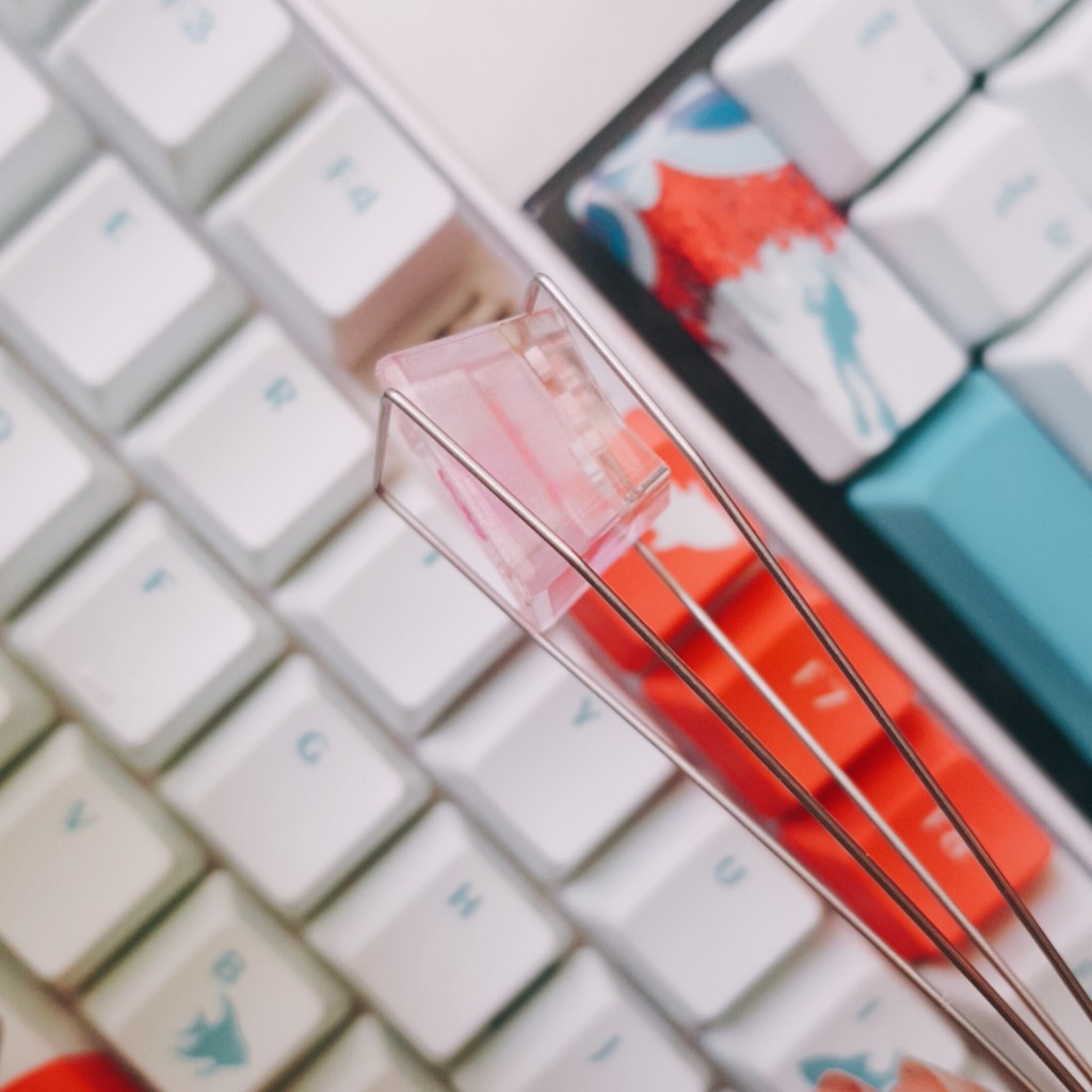 OEM R4 Resin Keycap - Nút bàn phím hình hoa anh đào hiệu ứng