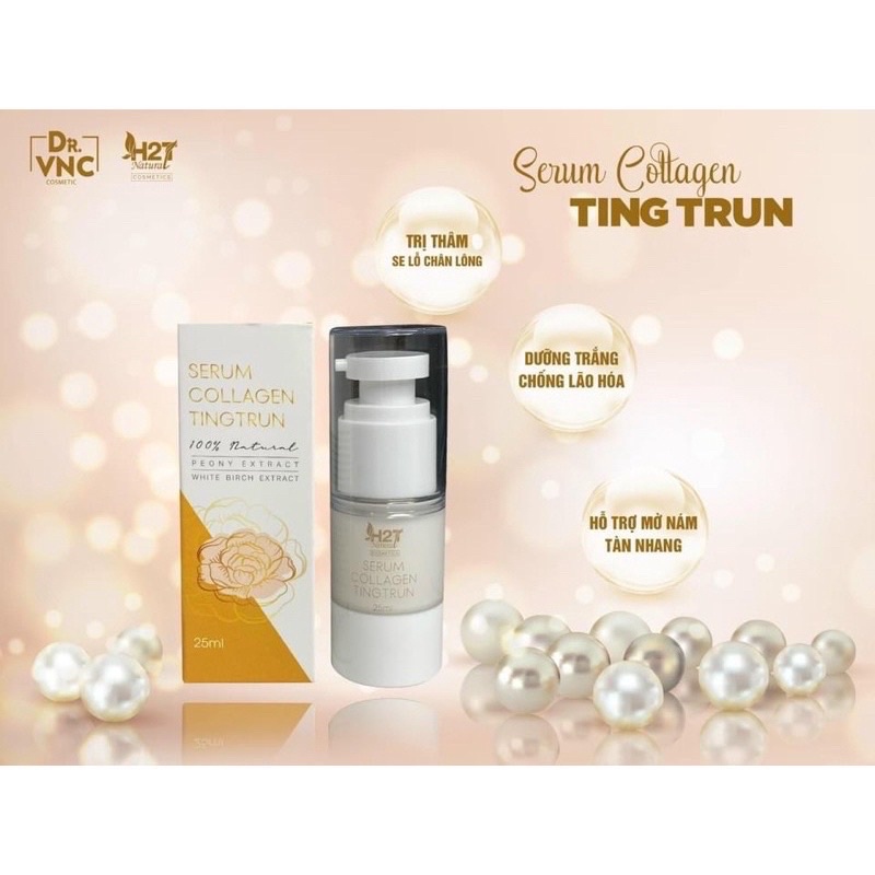 Serum Tingtrun 25ml❤️FREESHIP❤️mờ thâm-nám-tàn nhang, dưỡng trắng và chống lão hoá