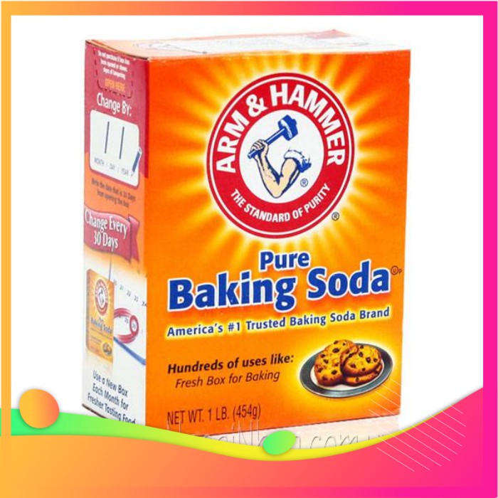 BỘT BAKING SODA THƯƠNG HIỆU ARM &amp; HAMMER