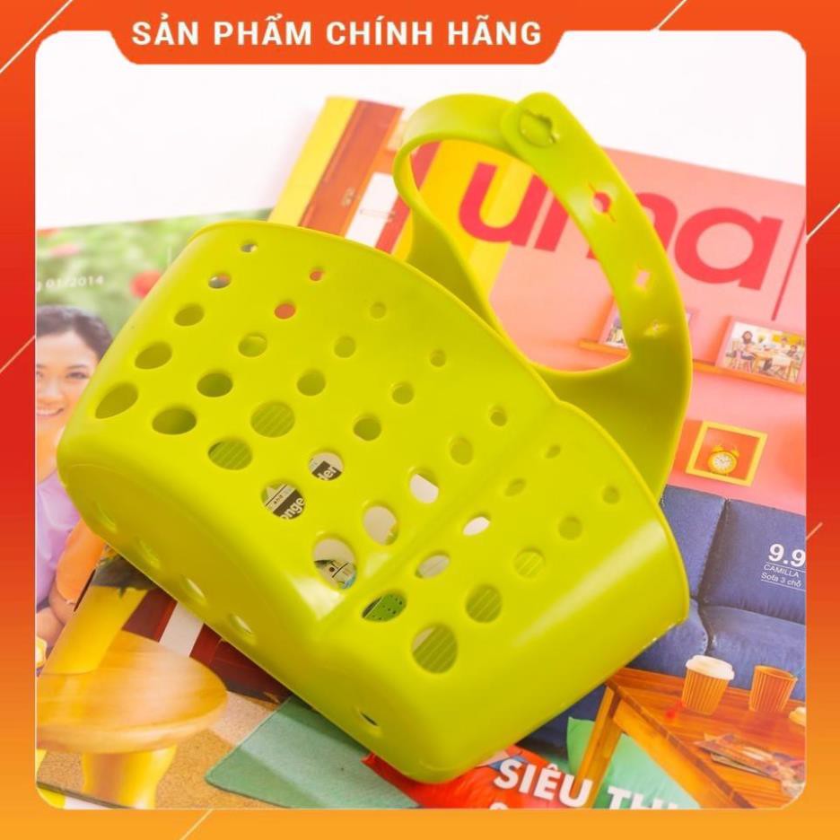 [FreeShip] [ ẢNH THẬT ] Giỏ nhựa đựng đồ vòi nước đa năng tiện dụng